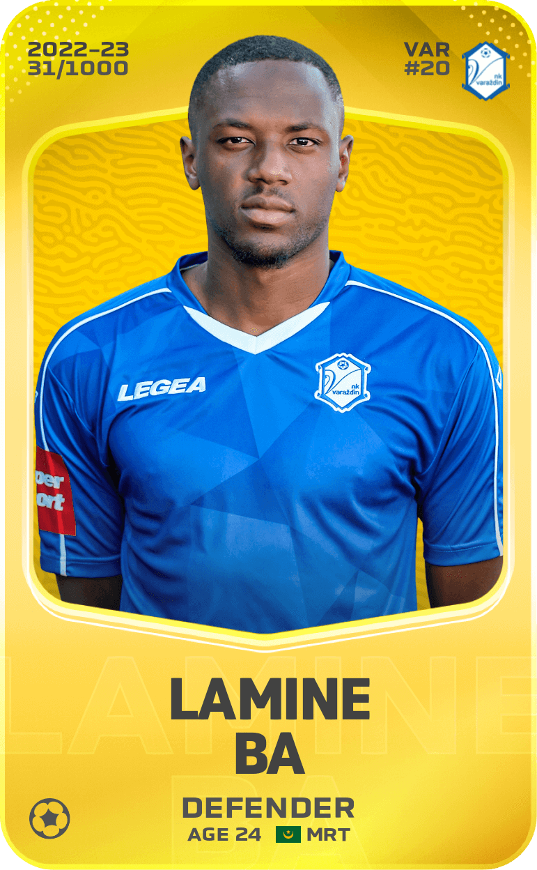 Lamine Ba 2022-23 • Limited 31/1000