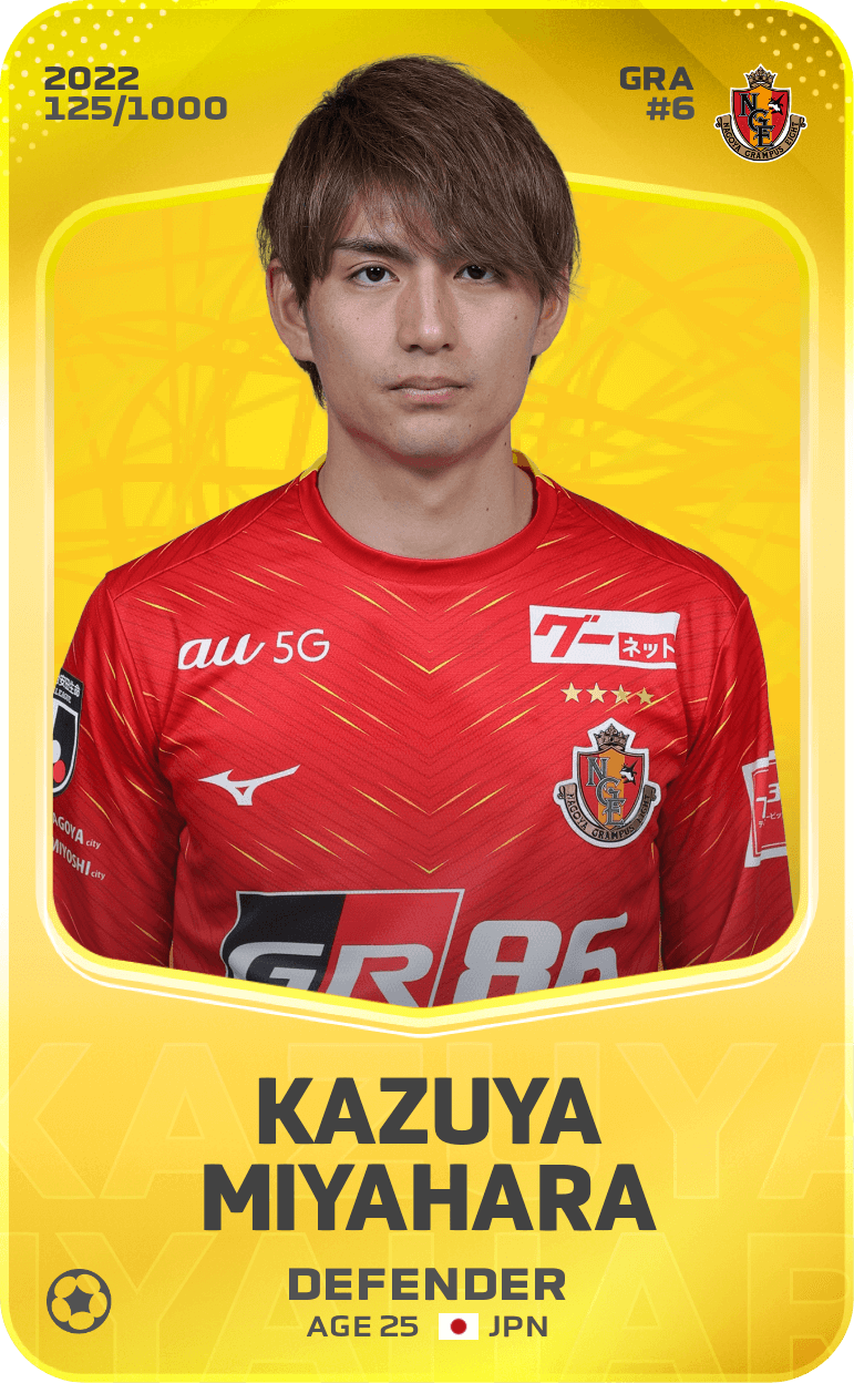 Kazuya Miyahara 2022-23 • Limited 125/1000