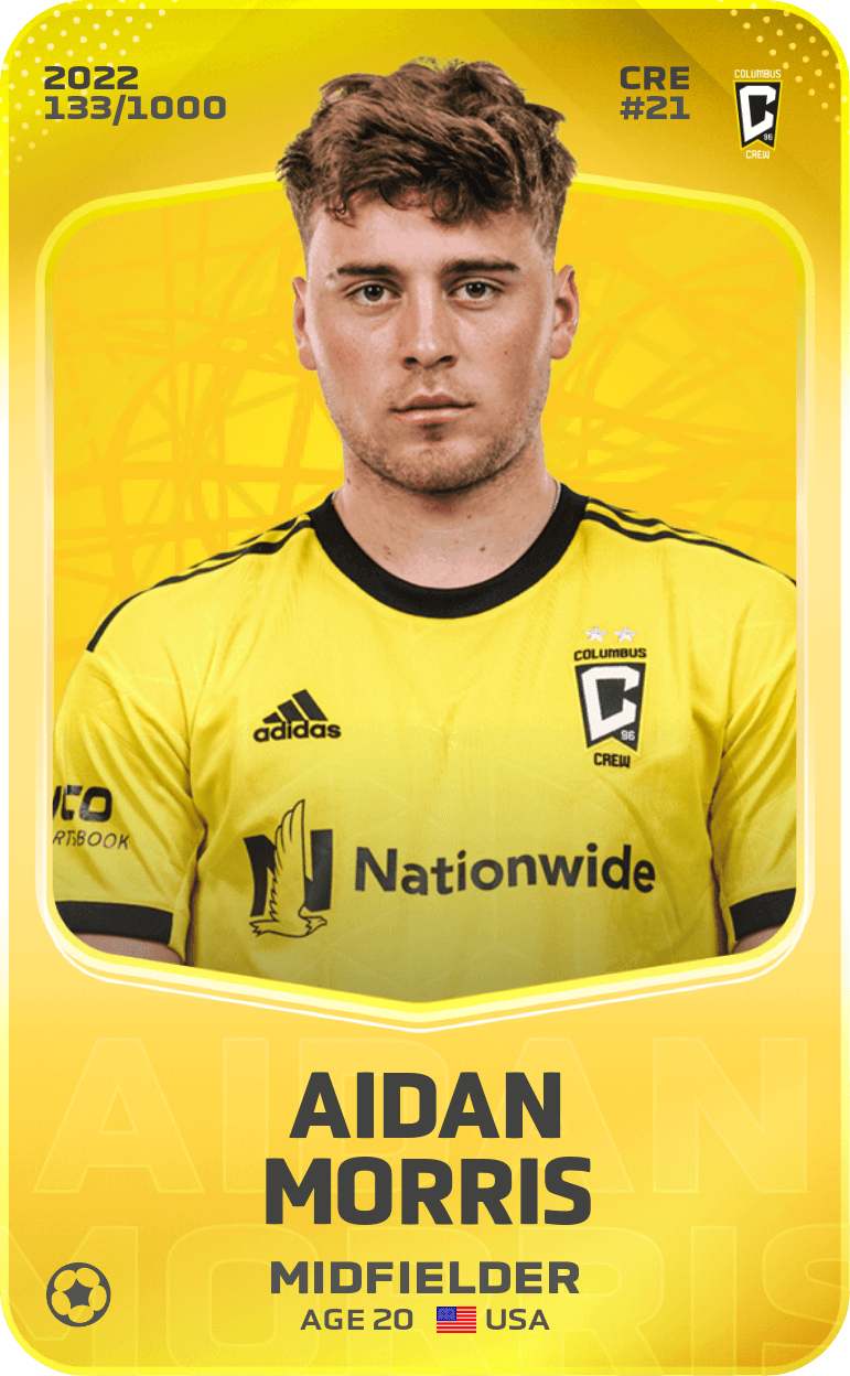 Aidan Morris 2022-23 • Limited 133/1000