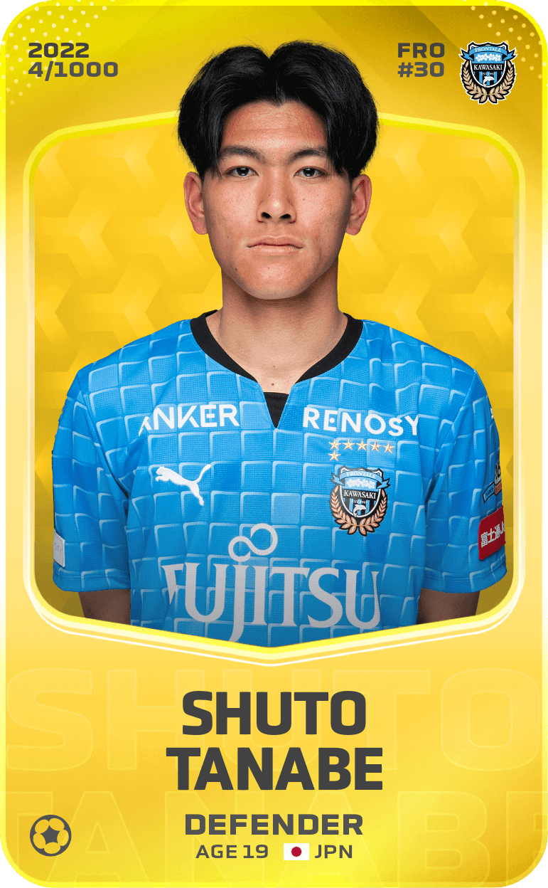 Shuto Tanabe 2022-23 • Limited 4/1000