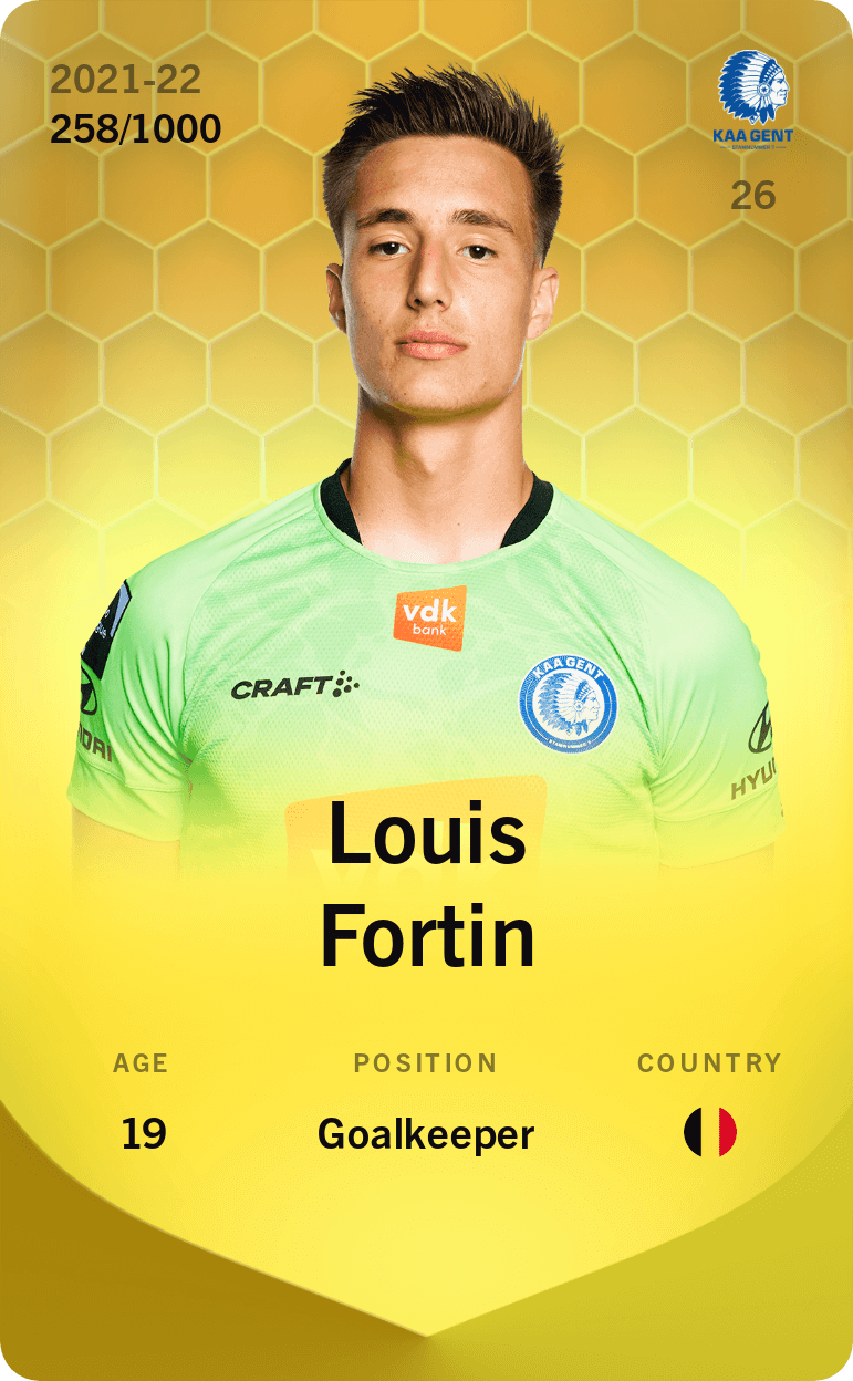 Louis Fortin 2021-22 • Limited 258/1000