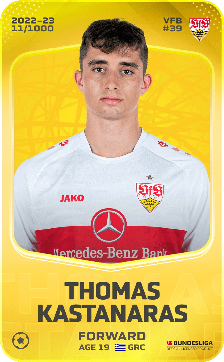 Thomas Kastanaras 2022-23 • Limited 11/1000