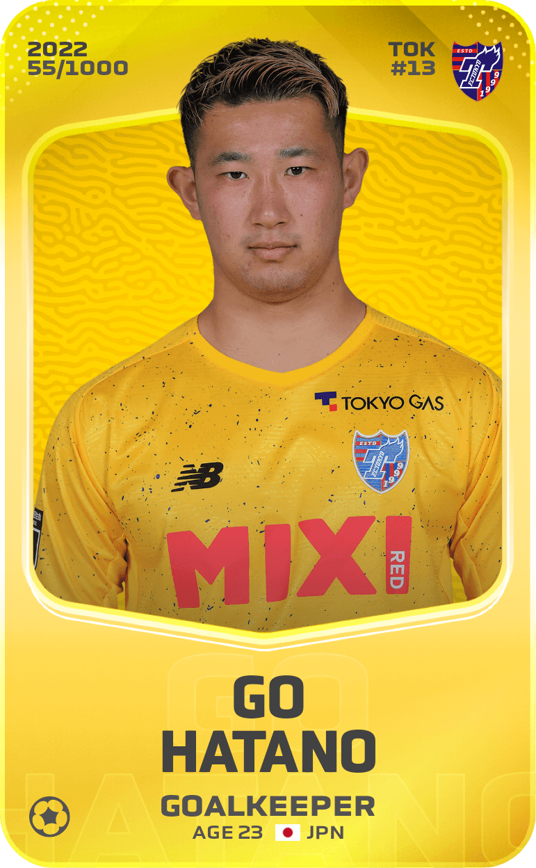 Go Hatano 2022-23 • Limited 55/1000
