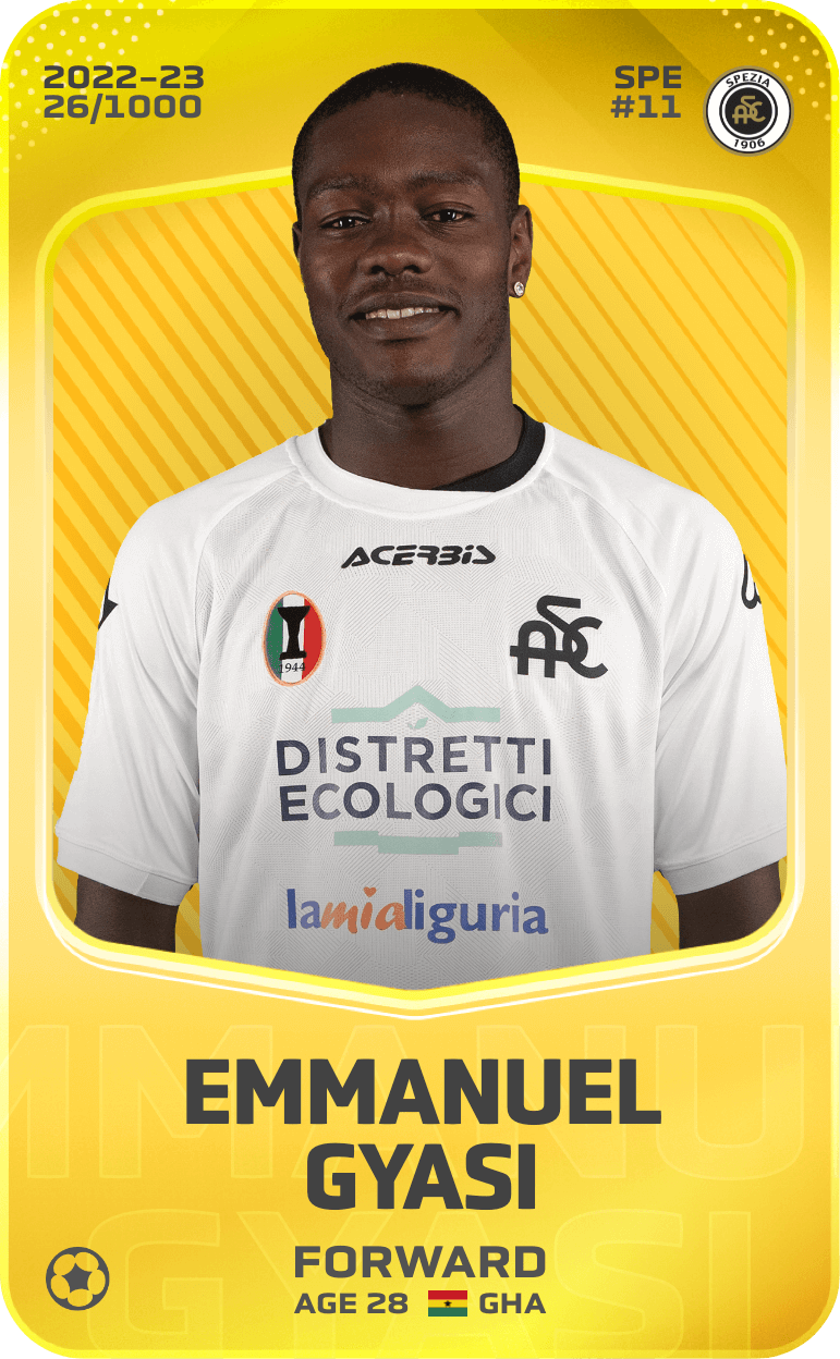 Emmanuel Gyasi 2022-23 • Limited 26/1000
