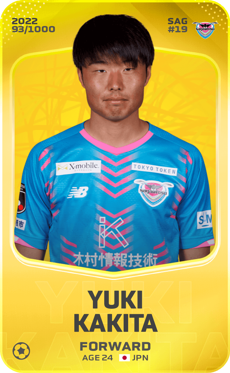 Yuki Kakita 2022-23 • Limited 93/1000