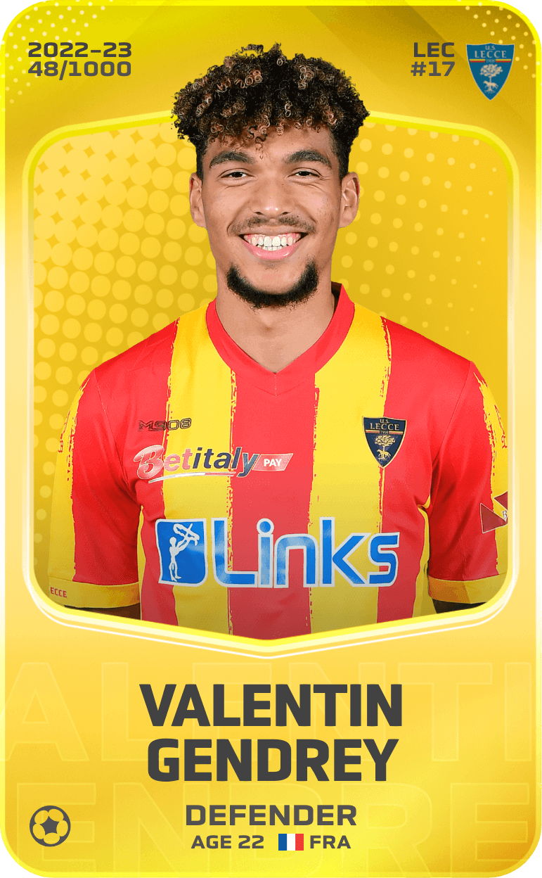Valentin Gendrey 2022-23 • Limited 48/1000