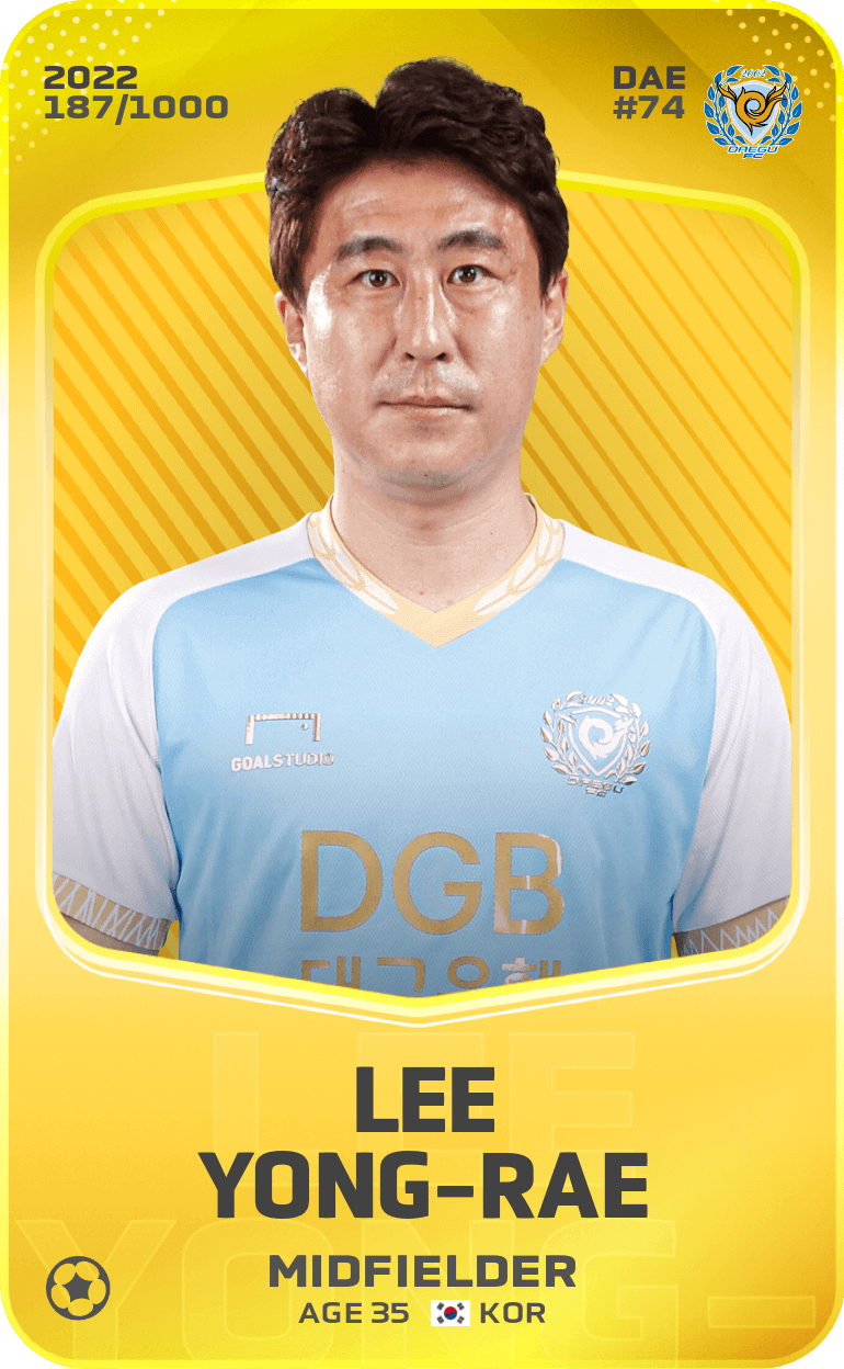 Lee Yong-Rae 2022-23 • Limited 187/1000