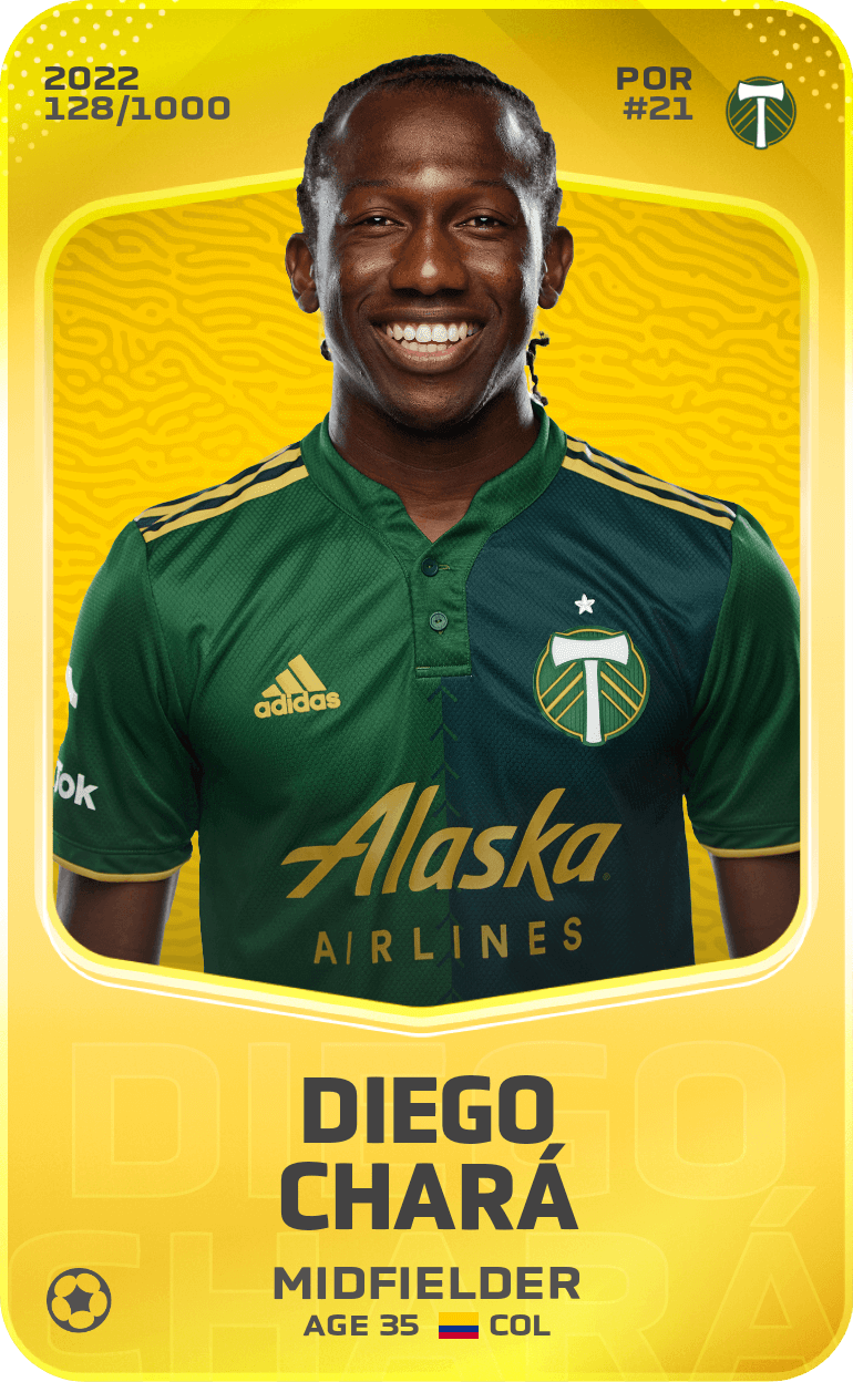 Diego Chará 2022-23 • Limited 128/1000