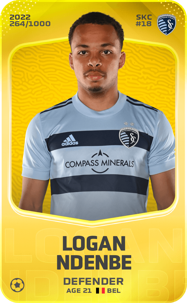 Logan Ndenbe 2022-23 • Limited 264/1000