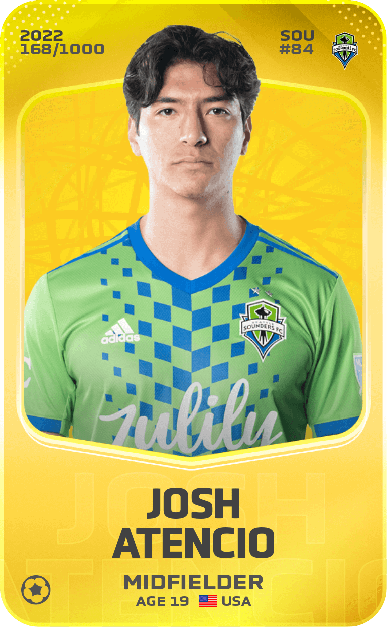 Josh Atencio 2022-23 • Limited 168/1000