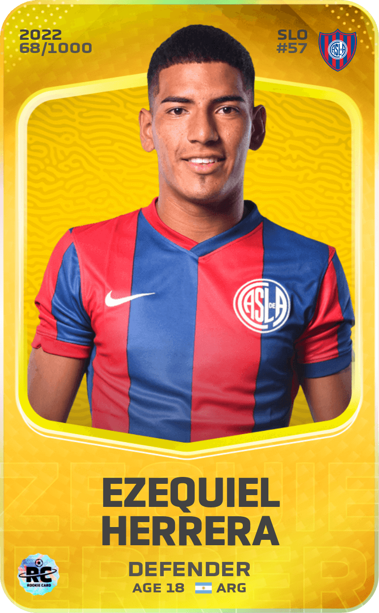 Ezequiel Herrera 2022-23 • Limited 68/1000