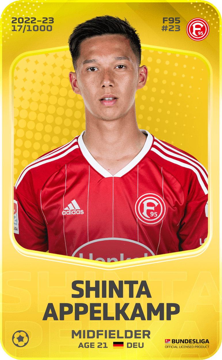Shinta Appelkamp 2022-23 • Limited 17/1000