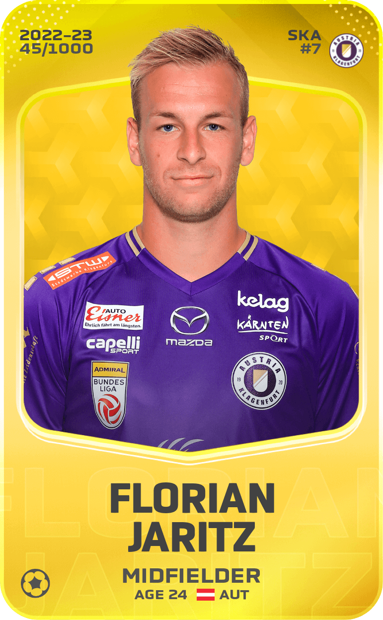 Florian Jaritz 2022-23 • Limited 45/1000