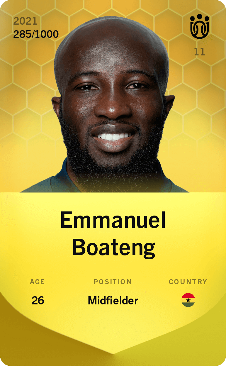 Emmanuel Boateng 2021-22 • Limited 285/1000
