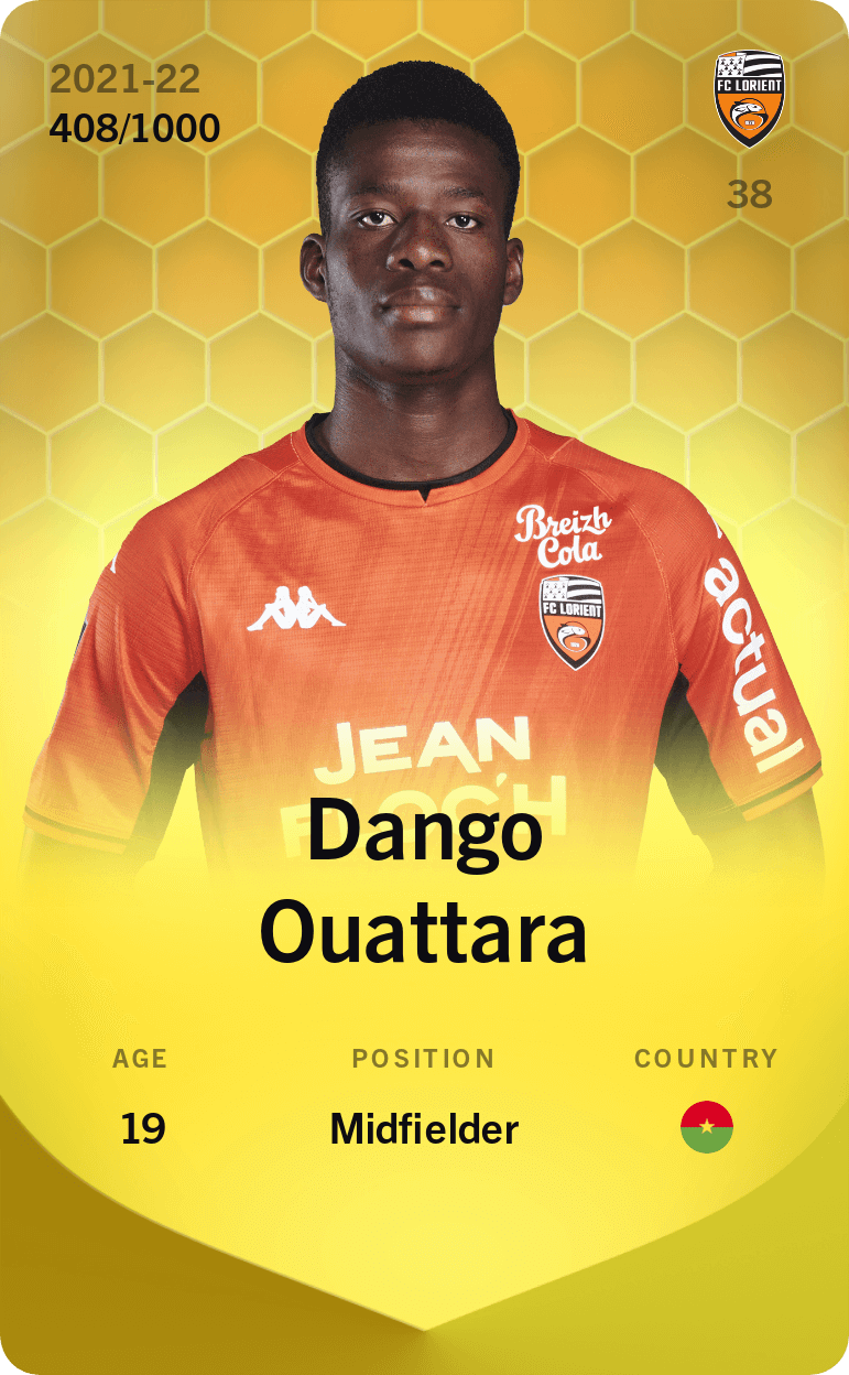 Dango Ouattara 2021-22 • Limited 408/1000
