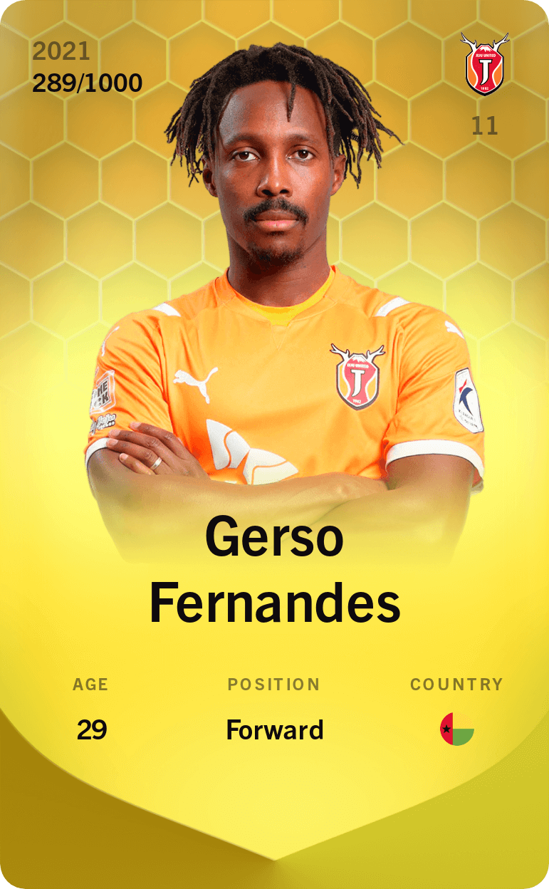 Gerso Fernandes 2021-22 • Limited 289/1000