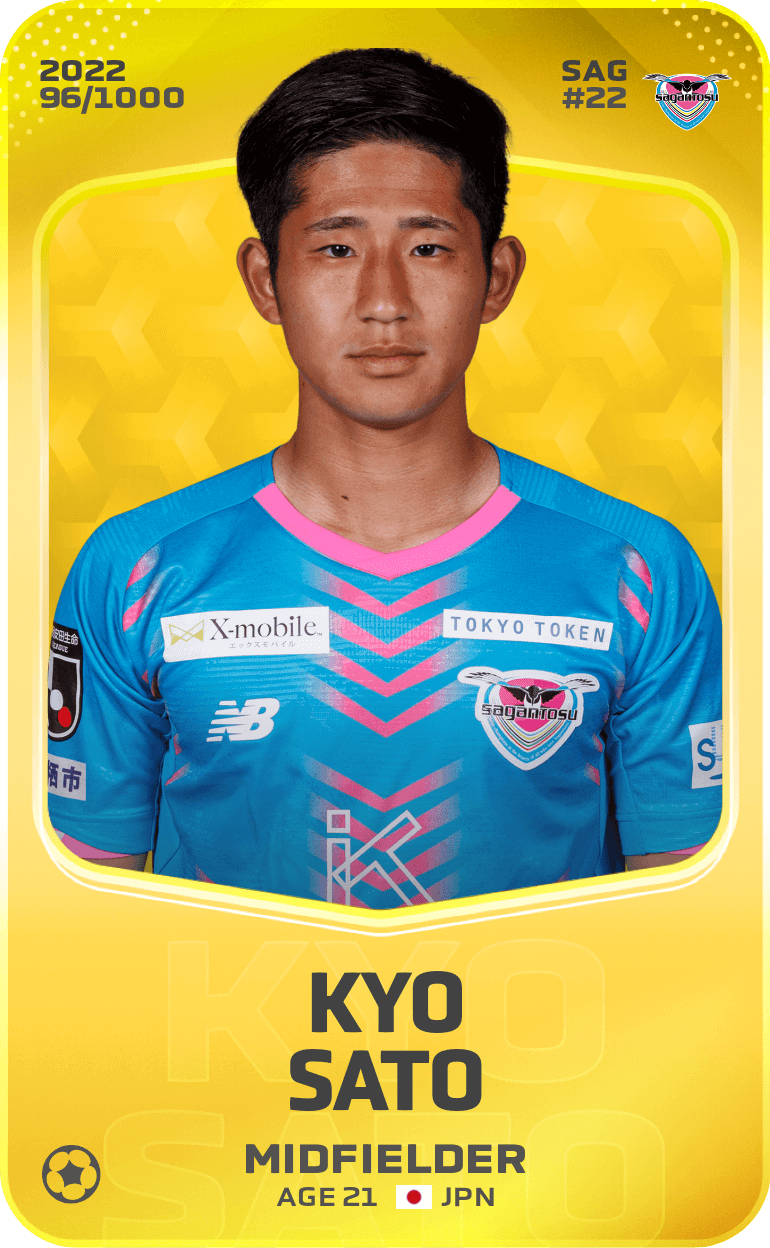 Kyo Sato 2022-23 • Limited 96/1000