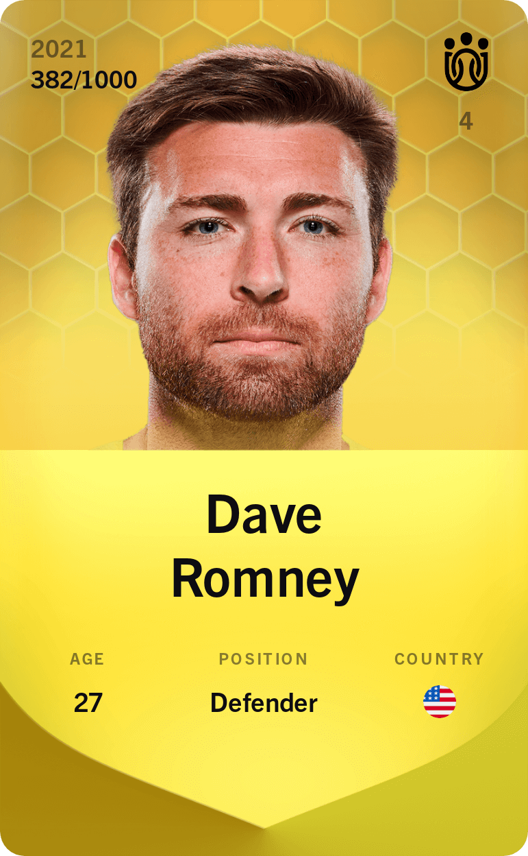 Dave Romney 2021-22 • Limited 382/1000