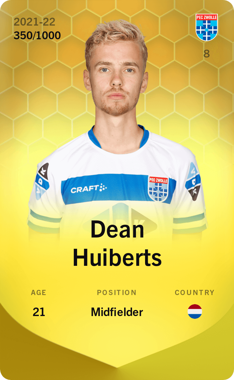 Dean Huiberts 2021-22 • Limited 350/1000