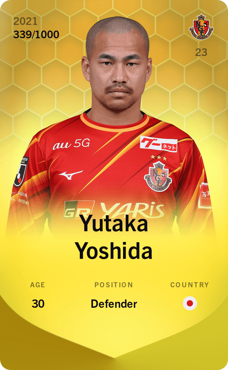 Yutaka Yoshida 2021-22 • Limited 339/1000