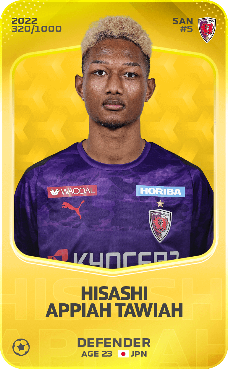 Hisashi Appiah Tawiah 2022-23 • Limited 320/1000