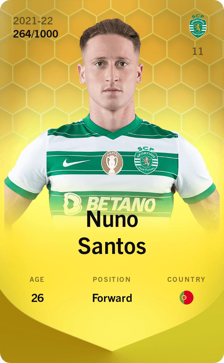 Nuno Santos 2021-22 • Limited 264/1000