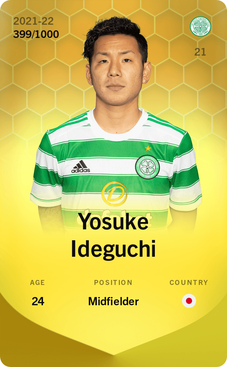 Yosuke Ideguchi 2021-22 • Limited 399/1000