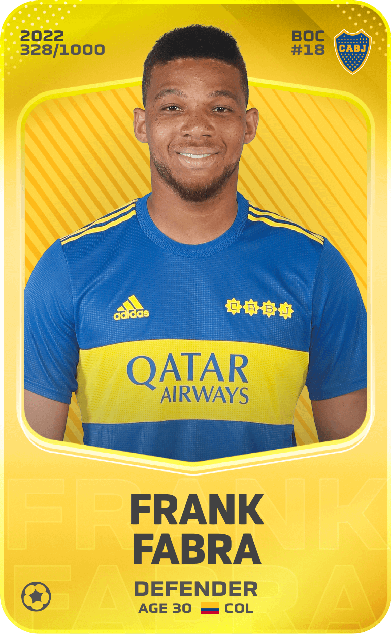 Frank Fabra 2022-23 • Limited 328/1000