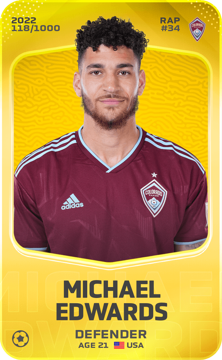 Michael Edwards 2022-23 • Limited 118/1000
