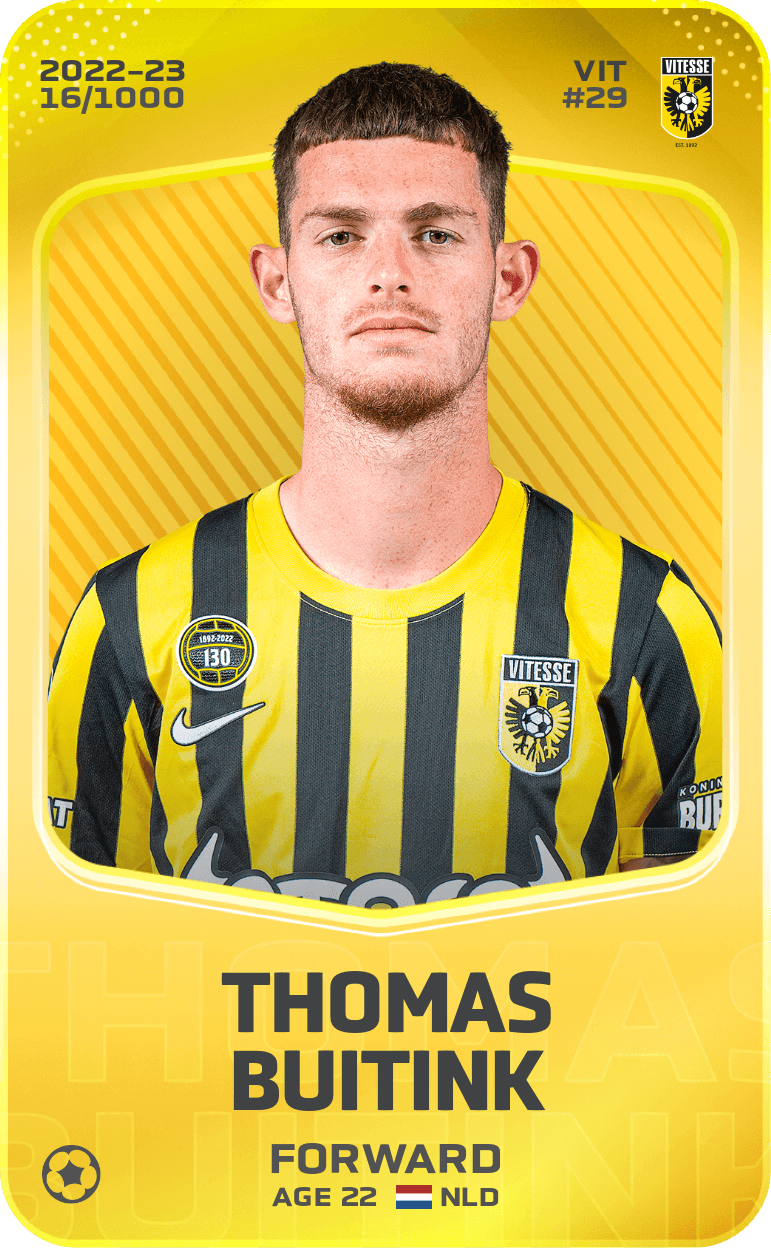 Thomas Buitink 2022-23 • Limited 16/1000