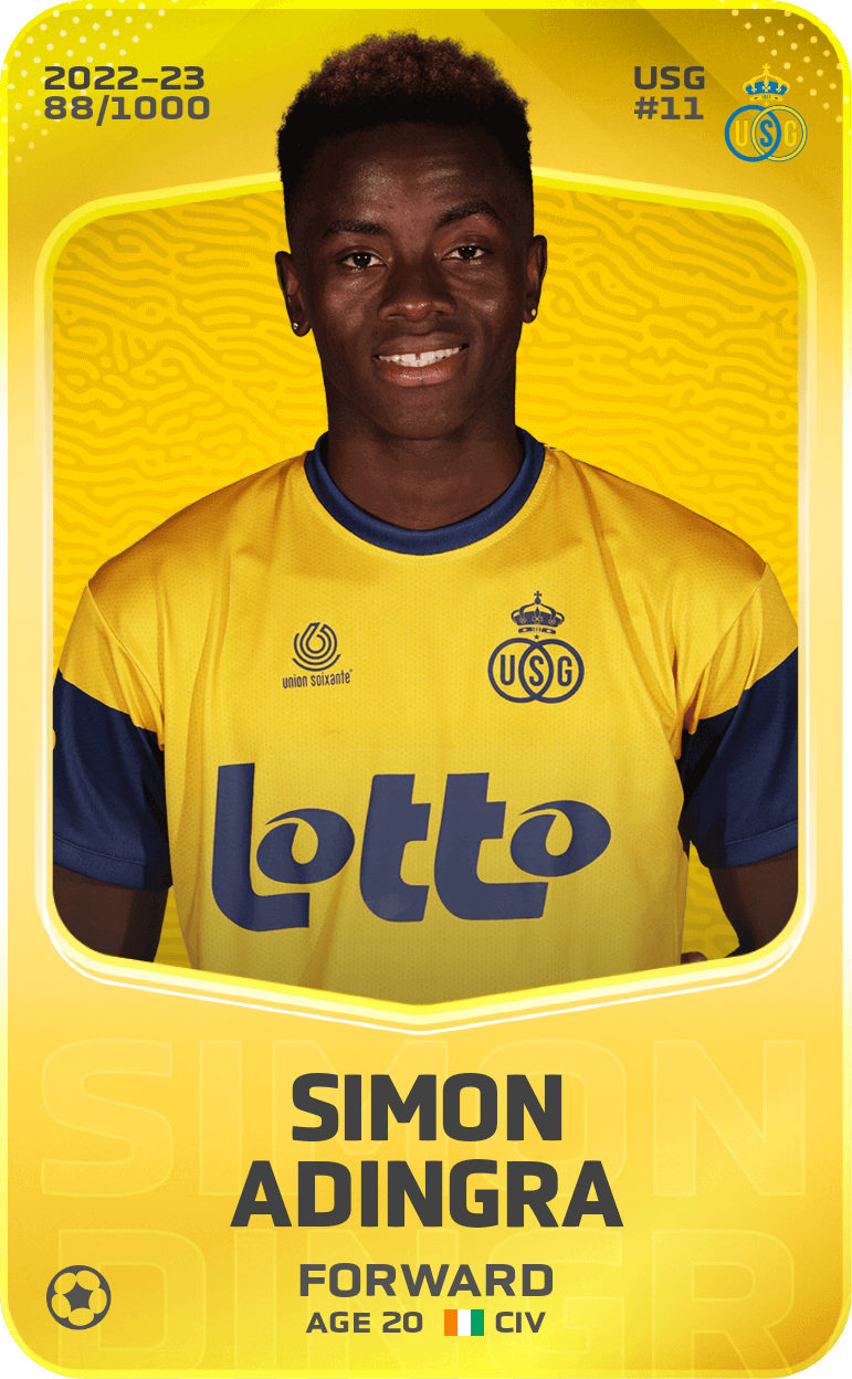 Simon Adingra 2022-23 • Limited 88/1000