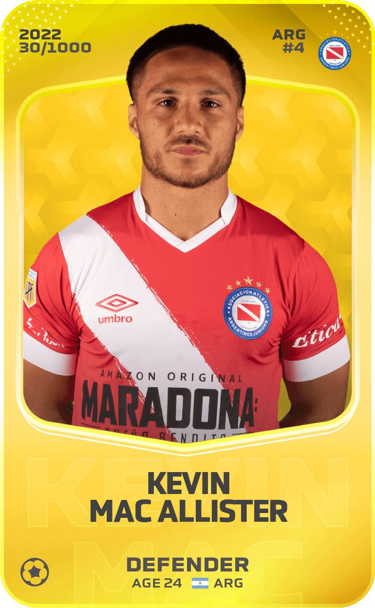 Kevin Mac Allister 2022-23 • Limited 30/1000