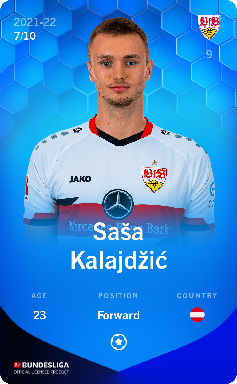 Saša Kalajdžić 2021-22 • Super Rare 7/10