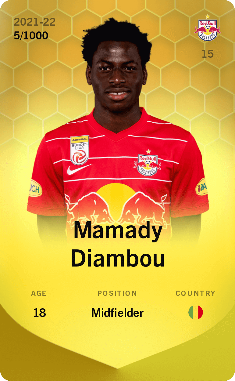 Mamady Diambou 2021-22 • Limited 5/1000