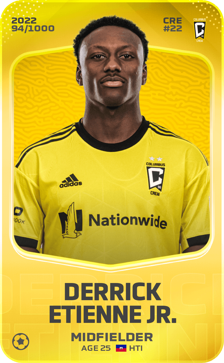 Derrick Etienne Jr. 2022-23 • Limited 94/1000