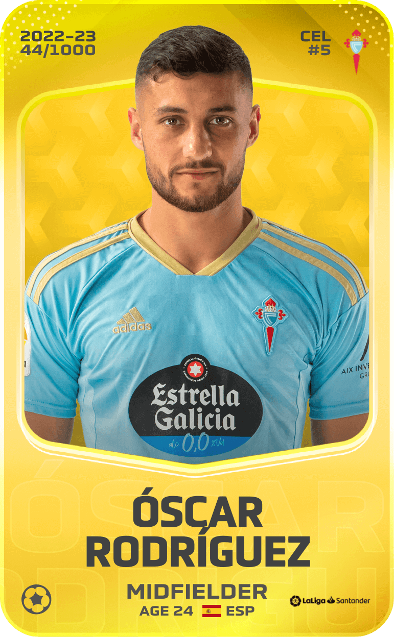 Óscar Rodríguez 2022-23 • Limited 44/1000