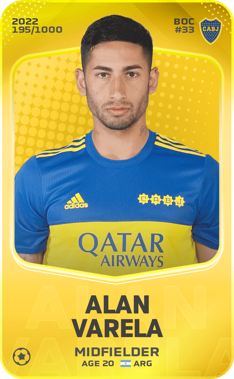 Alan Varela 2022-23 • Limited 195/1000