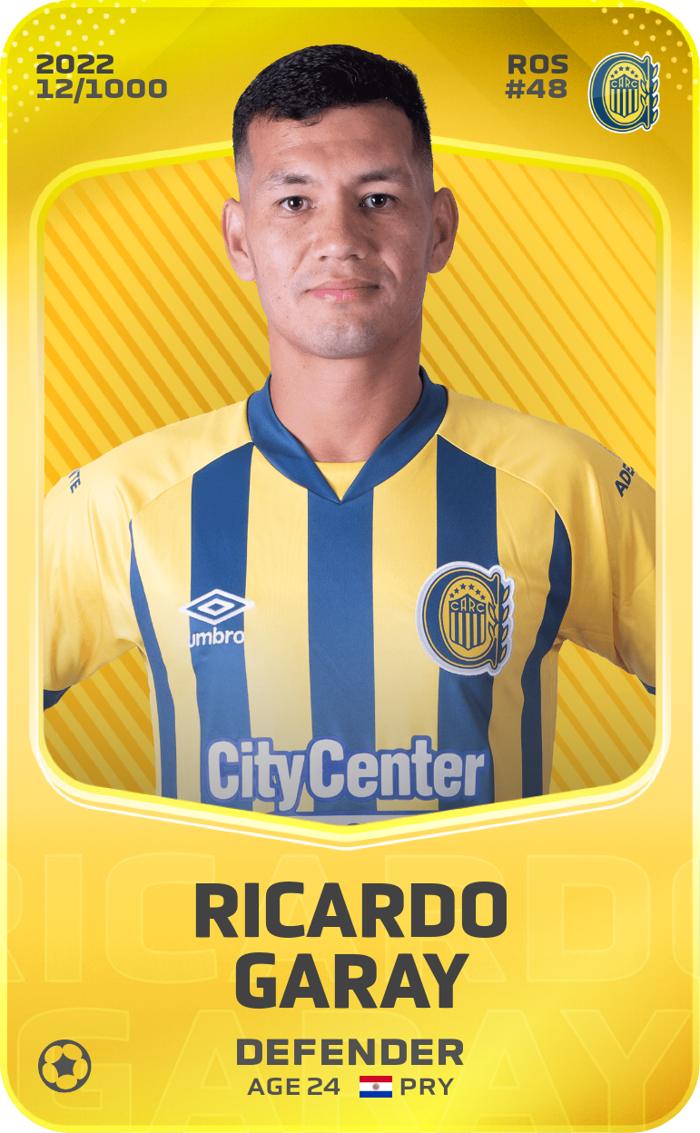 Sorare - Sorare Official - Ricardo Garay 2022-23 • Limited 12/1000 - NFT # 69348156826336325484698392469292689335744077621366754582800355797020225478951