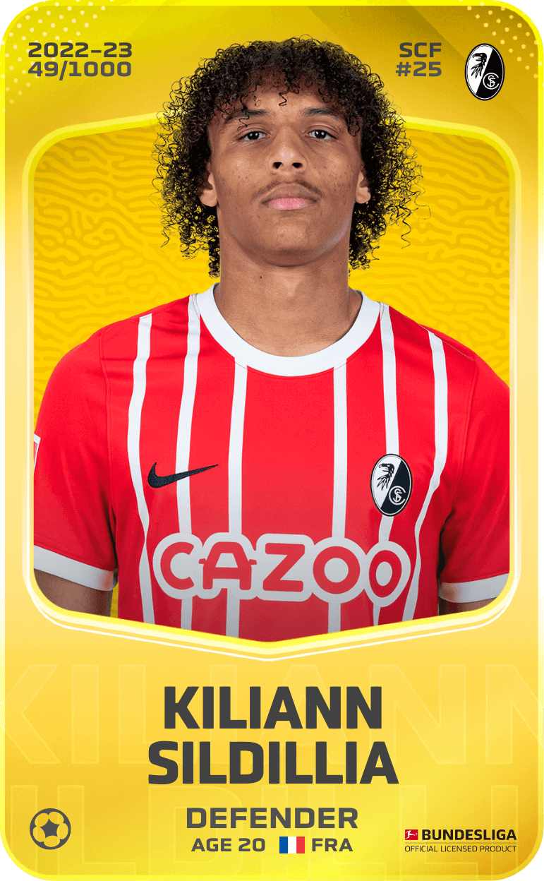 Kiliann Sildillia 2022-23 • Limited 49/1000