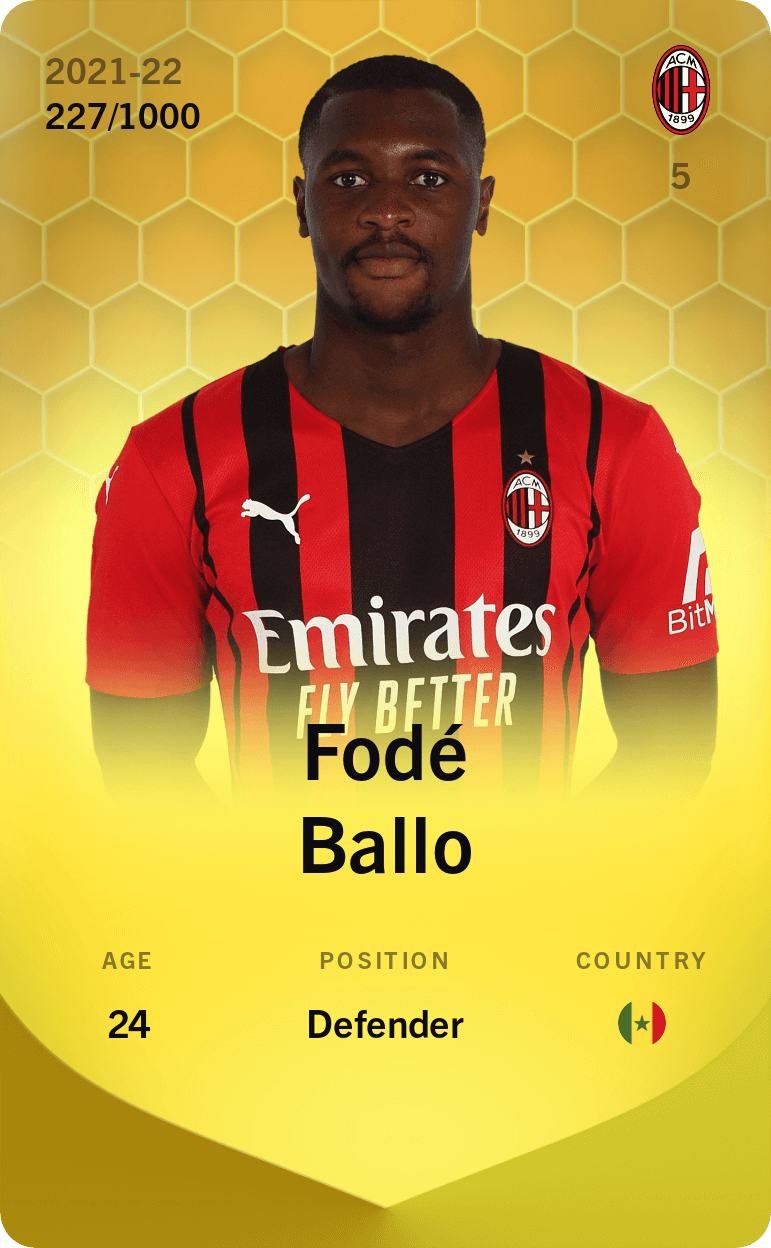 Fodé Ballo 2021-22 • Limited 227/1000