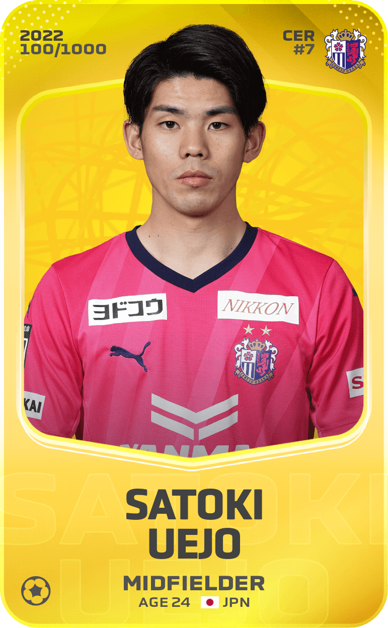 Satoki Uejo 2022-23 • Limited 100/1000