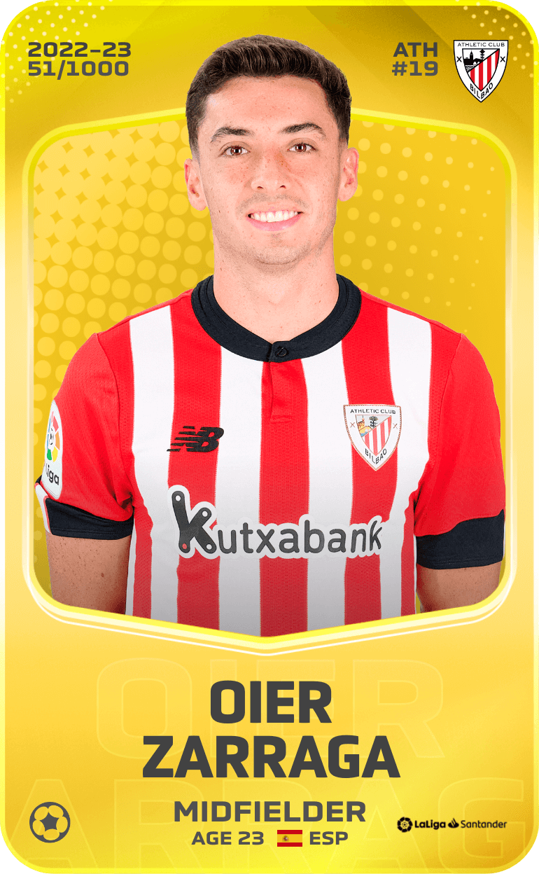 Oier Zarraga 2022-23 • Limited 51/1000