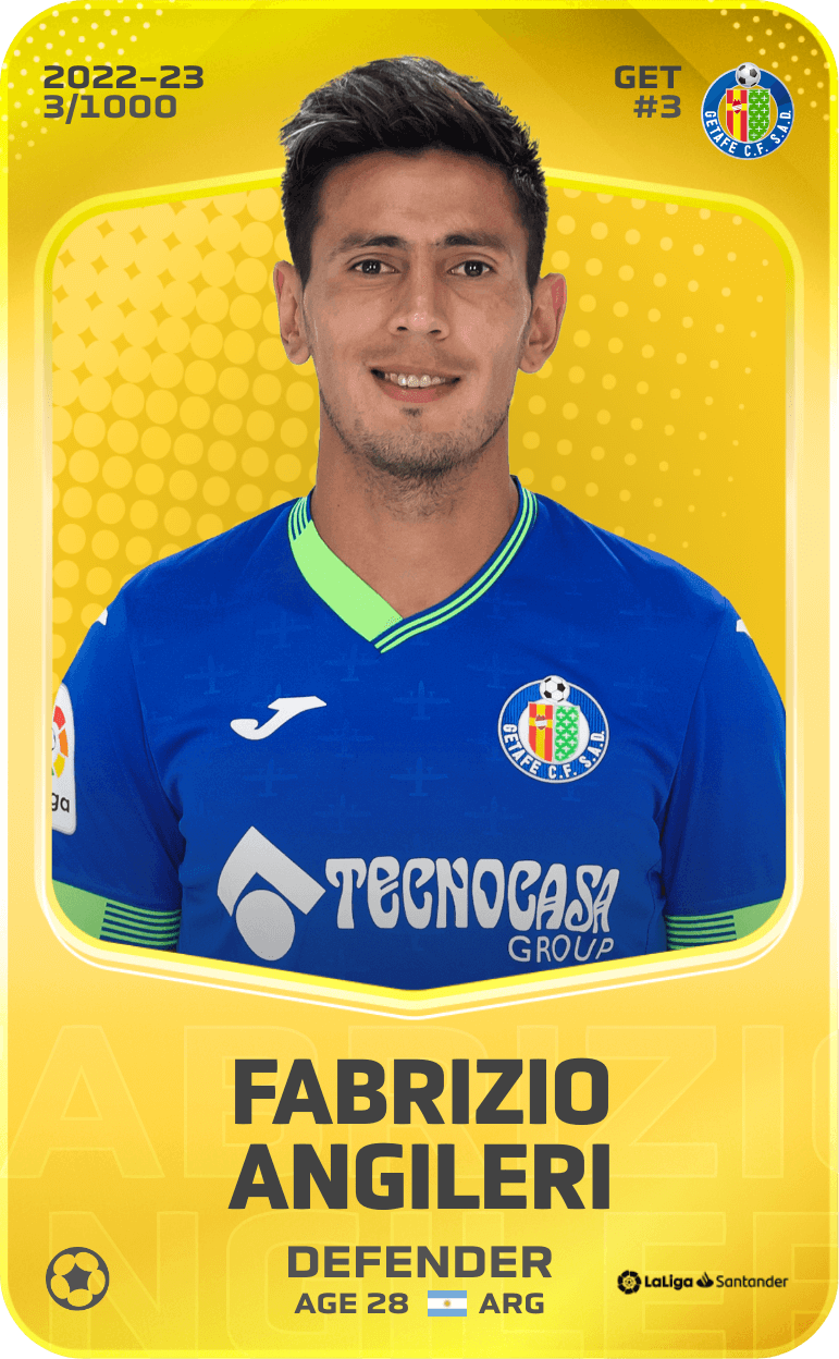 Fabrizio Angileri 2022-23 • Limited 3/1000