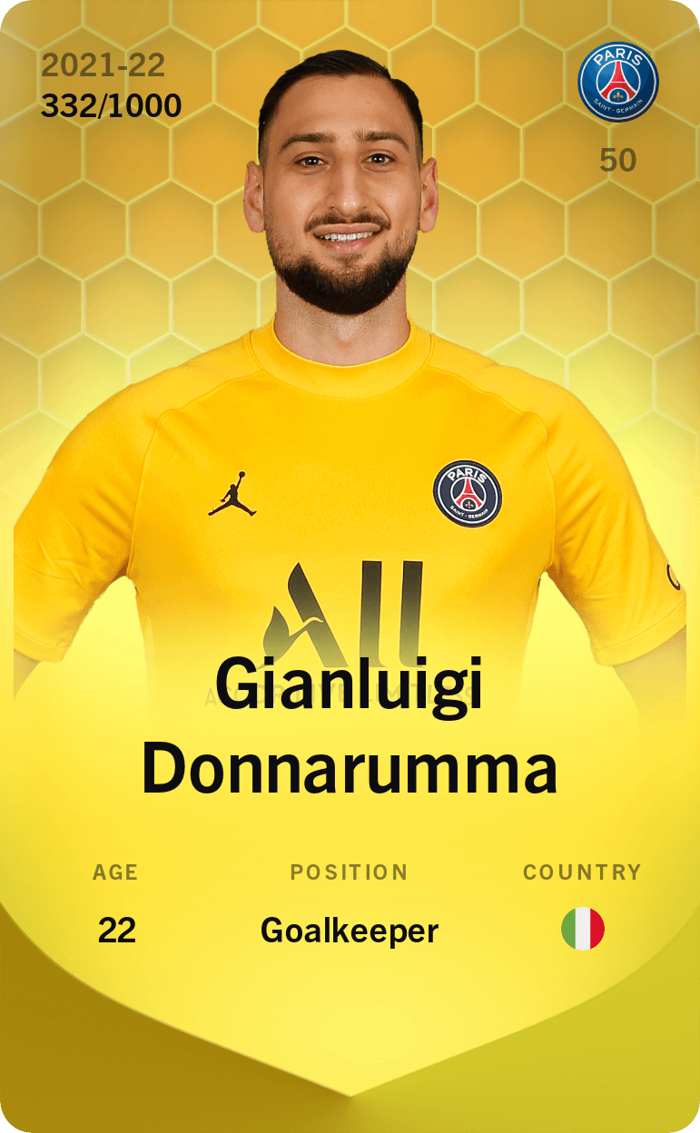 Gianluigi Donnarumma 2021-22 • Limited 332/1000