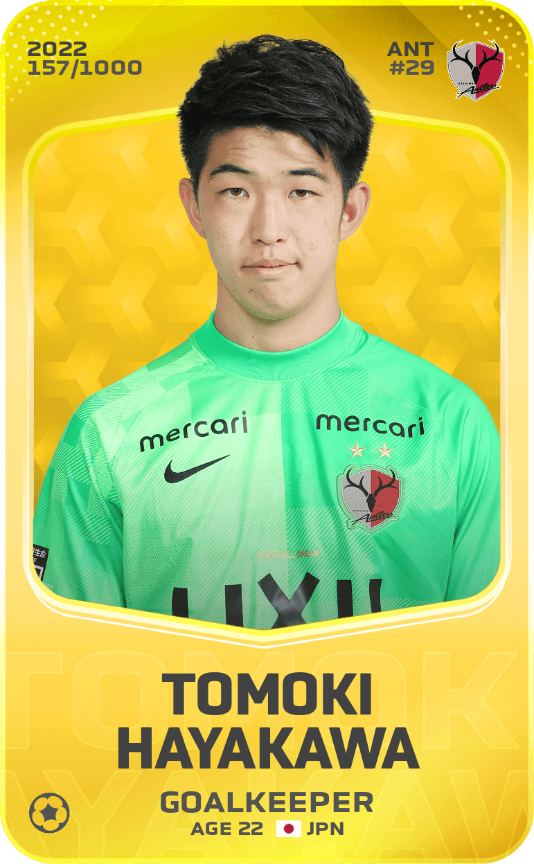 Tomoki Hayakawa 2022-23 • Limited 157/1000