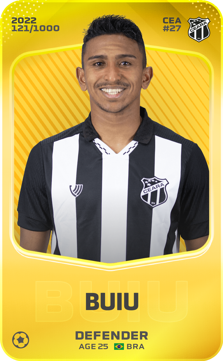 Sorare - Sorare Official - Buiu 2022-23 • Limited 121/1000 - NFT # 27212342233446890072663113374303957140258540988085519084363872292219177623790