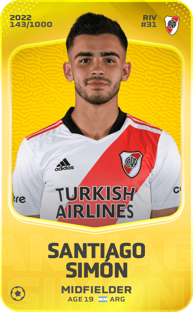 Santiago Simón 2022-23 • Limited 143/1000