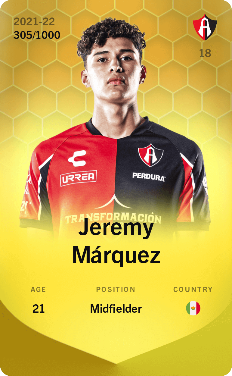 Jeremy Márquez 2021-22 • Limited 305/1000