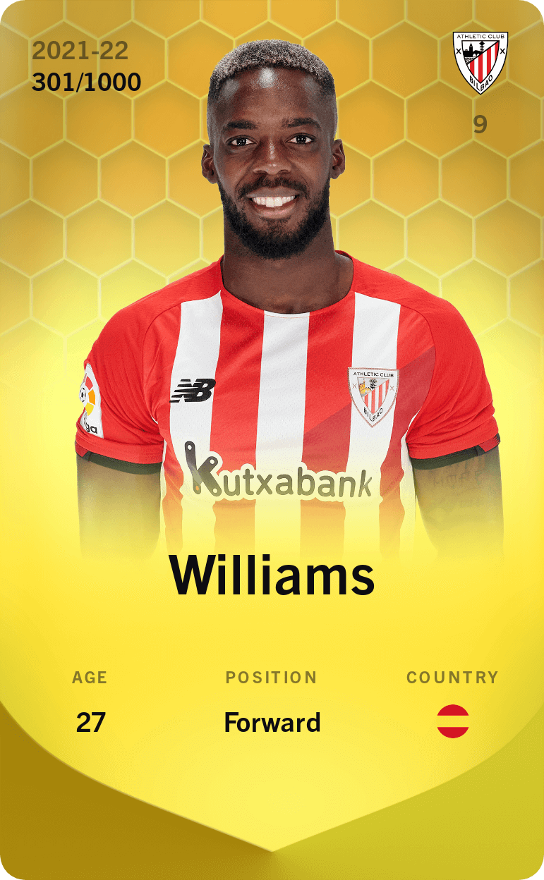Williams 2021-22 • Limited 301/1000