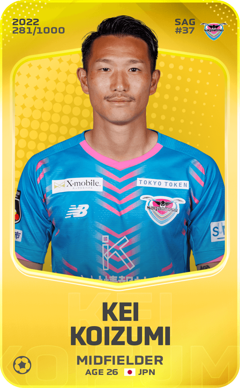 Kei Koizumi 2022-23 • Limited 281/1000